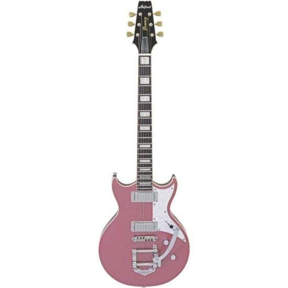 Guitarra Aria Pro Ii 212-mk2 Bowery Cadillac Pink