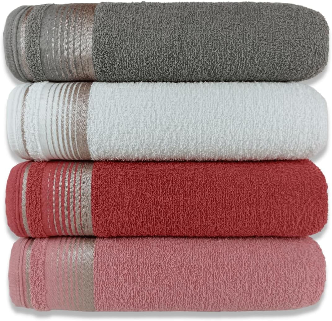 Kit com 4 Toalhas de Banho Luxury Soft Beka 360 g/m² Beka B