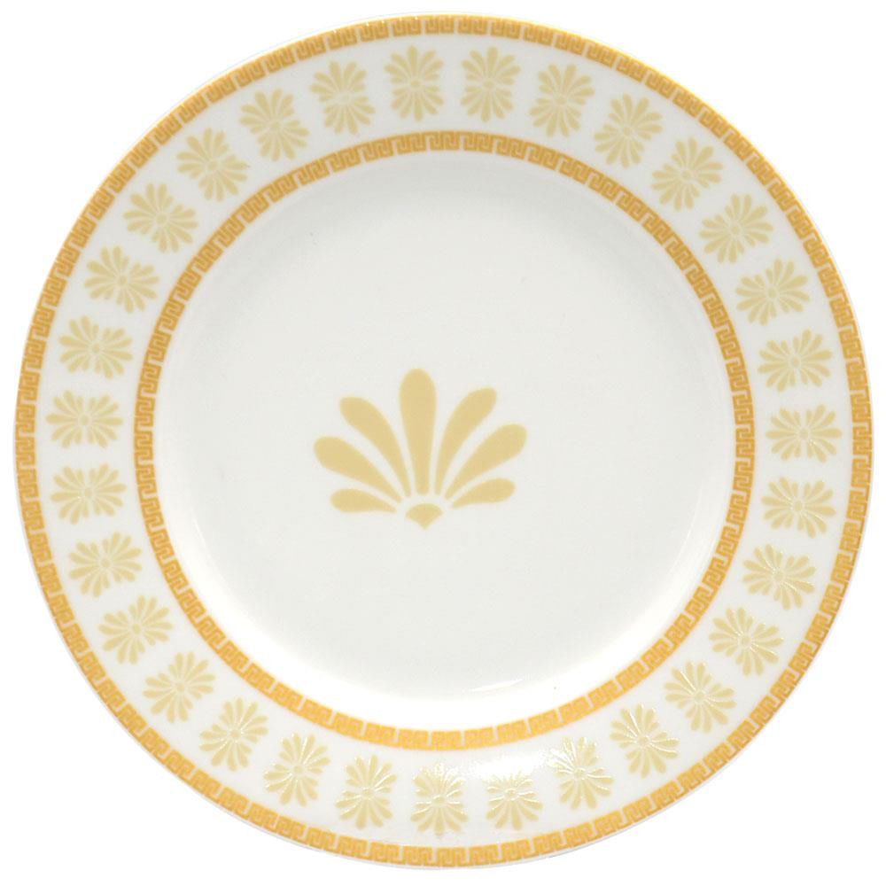 Aparelho de Jantar 42 Peças L Hermitage New Bone China Branco e Preto