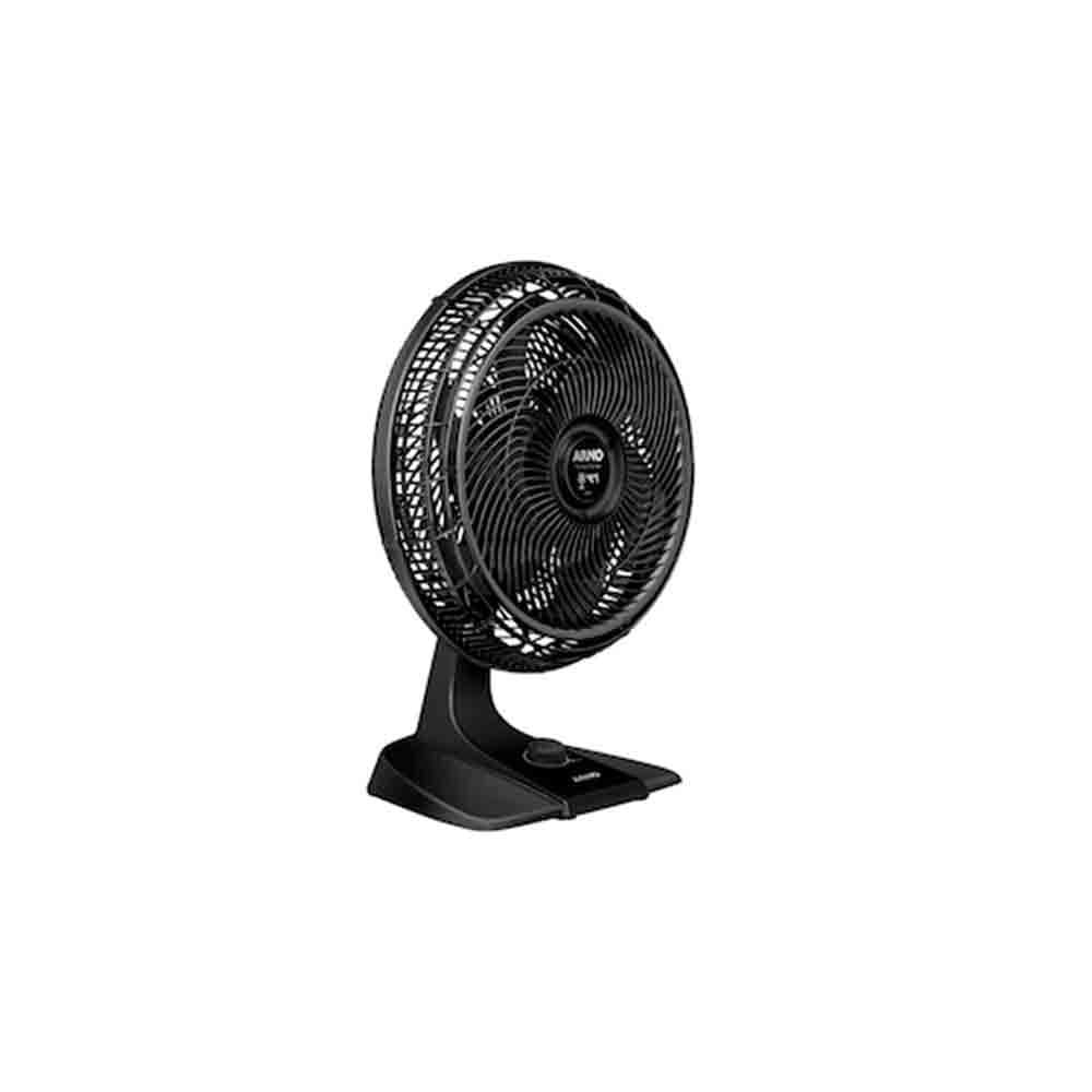 Ventilador de Mesa/Parede Arno Turbo Force VF42 40cm com 3 Velocidades e 6 Pás Preto / 220V