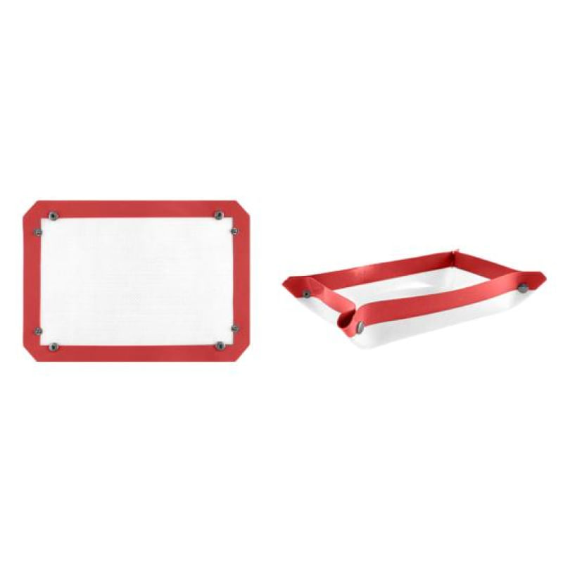 Tapete de Silicone para Assar no Forno Antiaderente e Resistente ao Calor P / vermelho