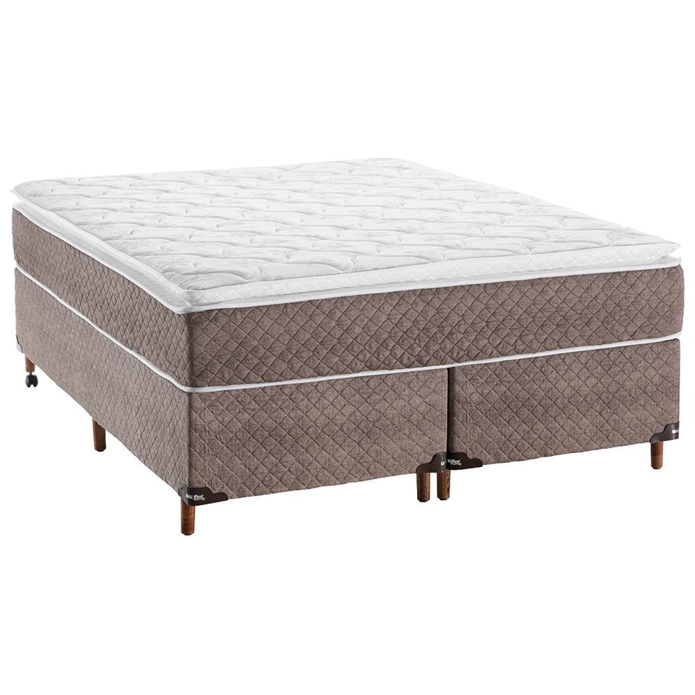 Cama Box Queen Size Berlim com Molas Ensacadas 72x158x198cm Umaflex n/a