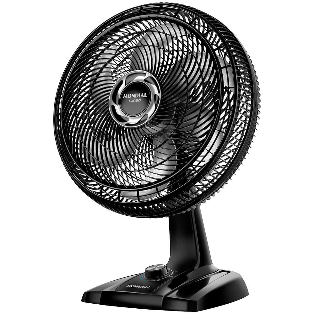 Ventilador de Mesa 40cm VT-40-NB Turbo 6 Pás 3 Velocidades Mondial