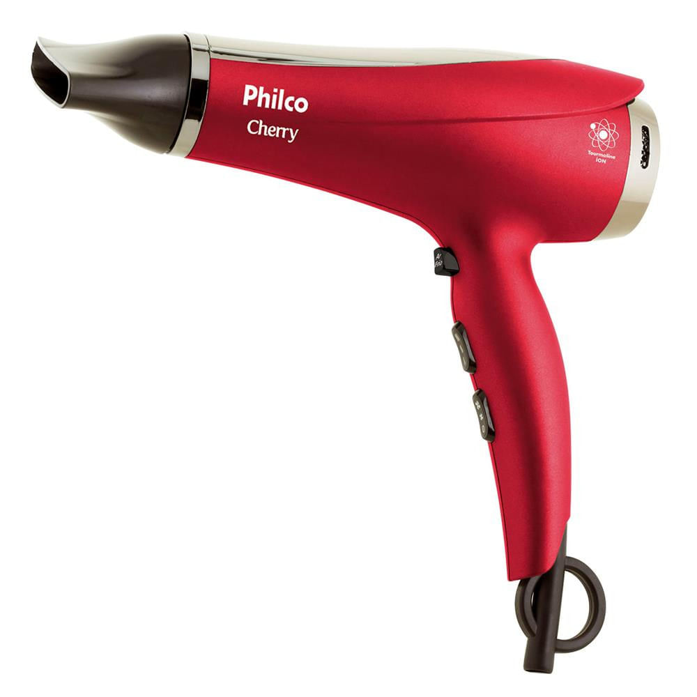 Secador de Cabelos Philco Cherry 2100W Vermelho / 110V