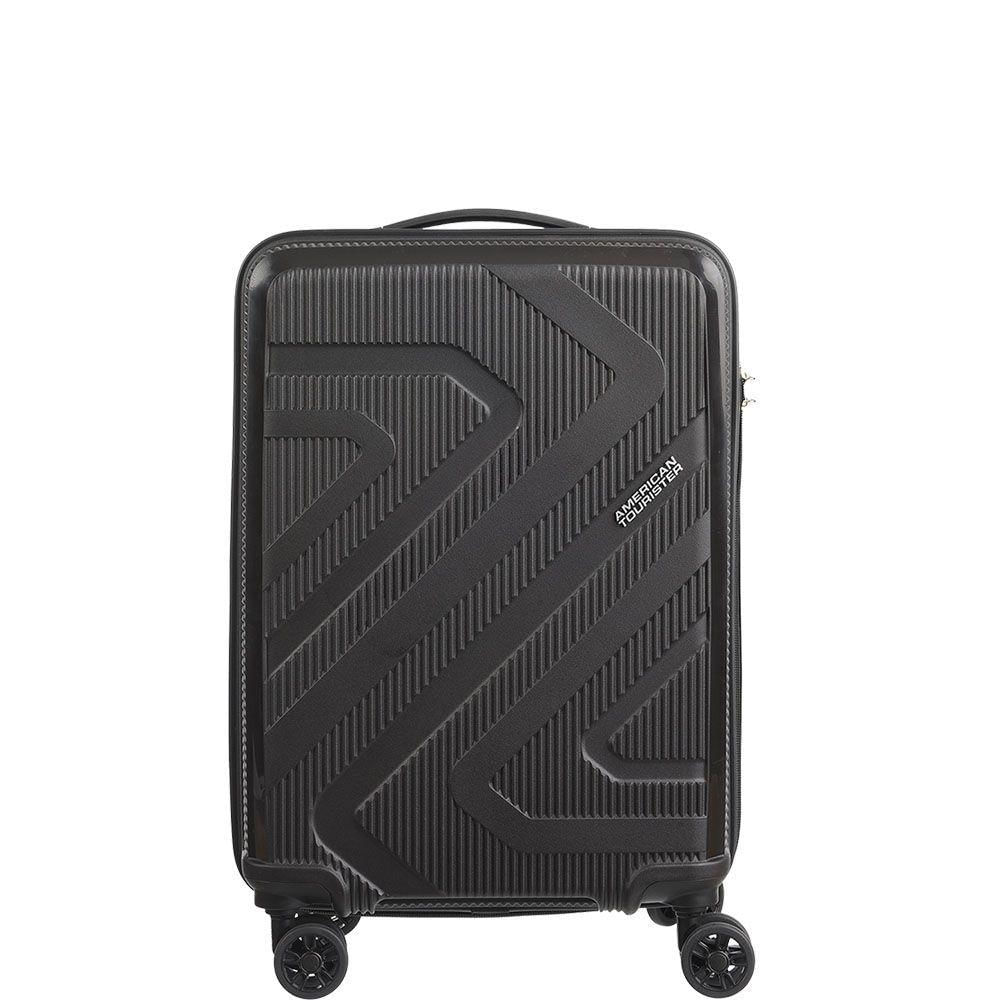 Mala De Bordo Pequena Viagem Polipropileno American Tourister Camboriu Cadeado Tsa Rodas 360 Preto P