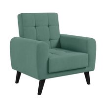 Poltrona Cora Plush e Pés Palito Matrix