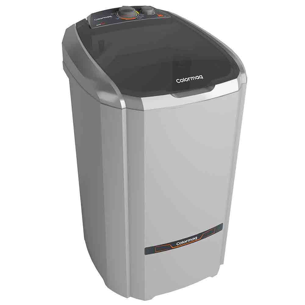 Lavadora de Roupas Semiautomática 20kg LCS 20 com 6 Programas de Lavagem e Reúso de Água Colormaq Prata / 110V