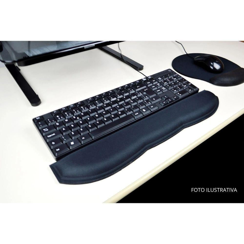 Apoio Ergonômico Para Teclado Bright Preto - 556