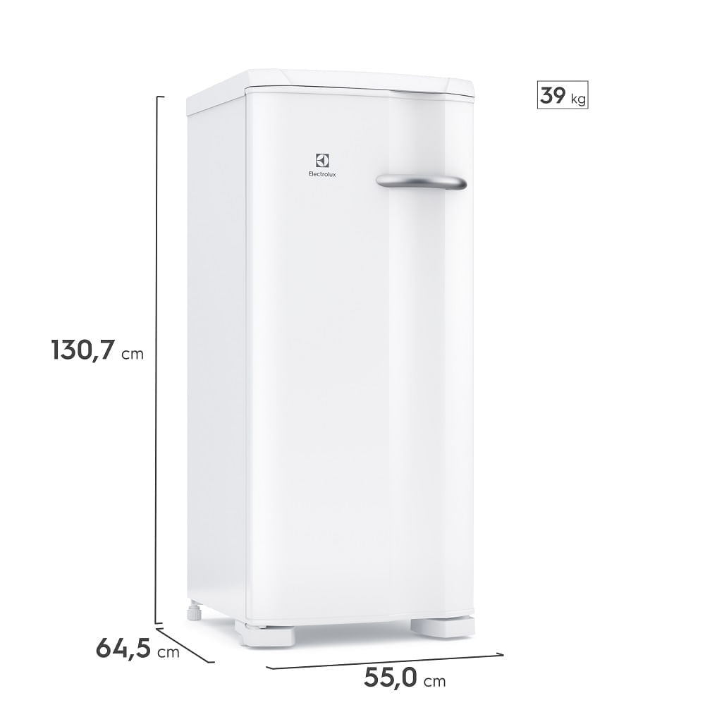 Freezer Vertical Electrolux 162 Litros Cycle Defrost Uma Porta Branco FE19 – 220 Volts 220 Volts