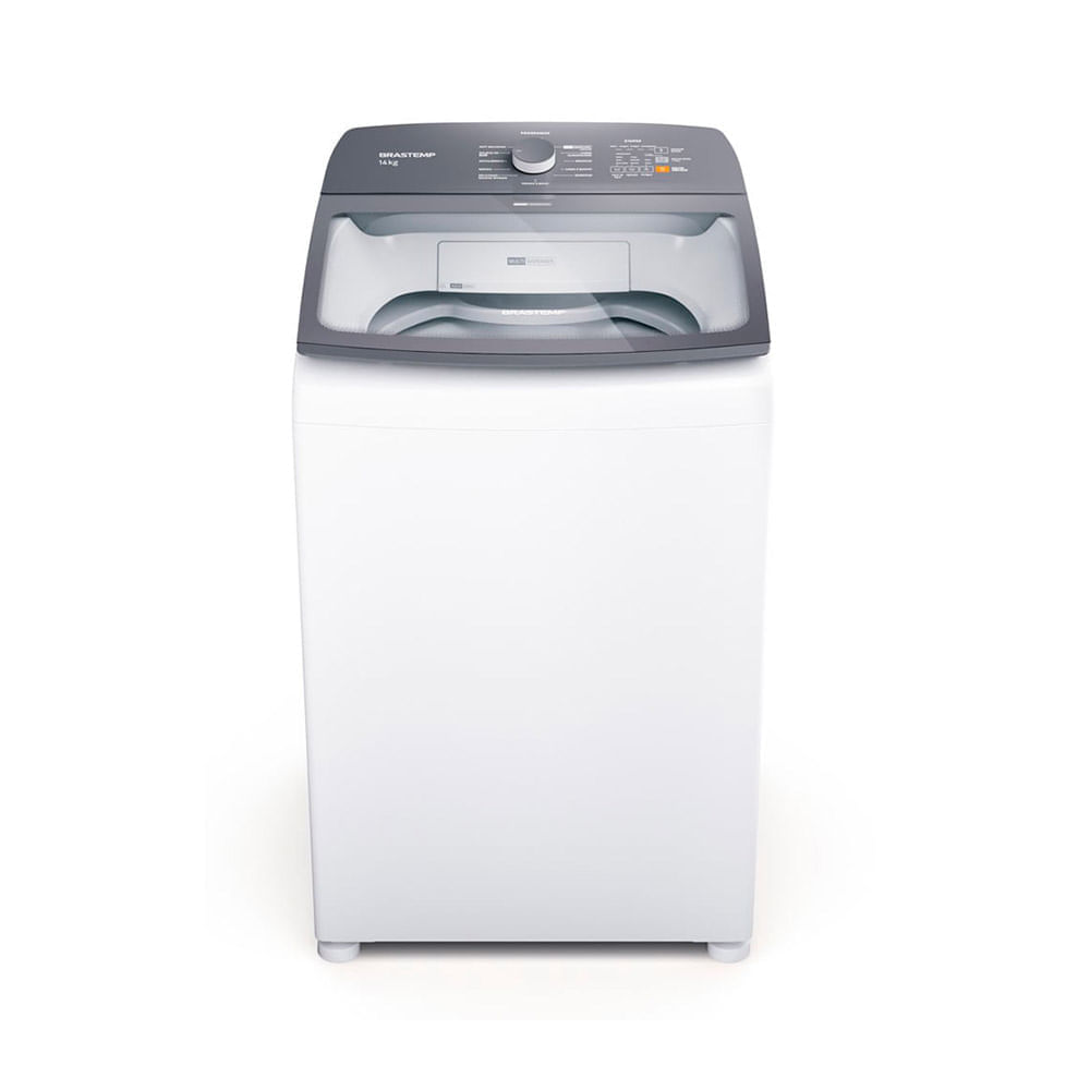 Lavadora de Roupas Brastemp 14 Kg com Ciclo Tira Manchas Advanced e Ciclo Antibolinha Branca BWK14AB – 127 Volts