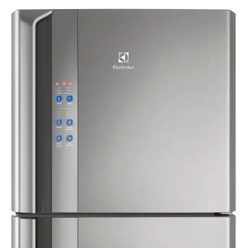 Refrigerador Electrolux 474 Litros Top Freezer DF56S Platinum - 220 Volts 220 Volts