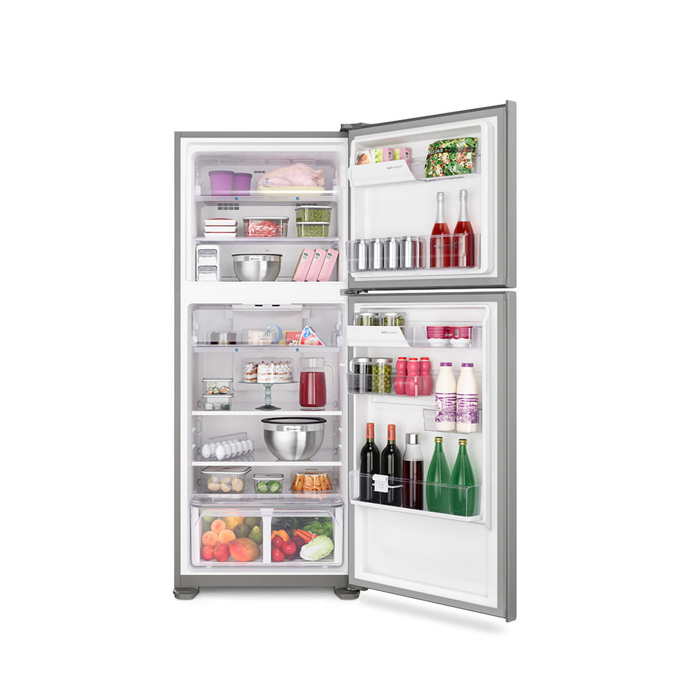 Refrigerador Electrolux Top Freezer 431 Litros Frost Free Platinum TF55S – 220 Volts 220 Volts