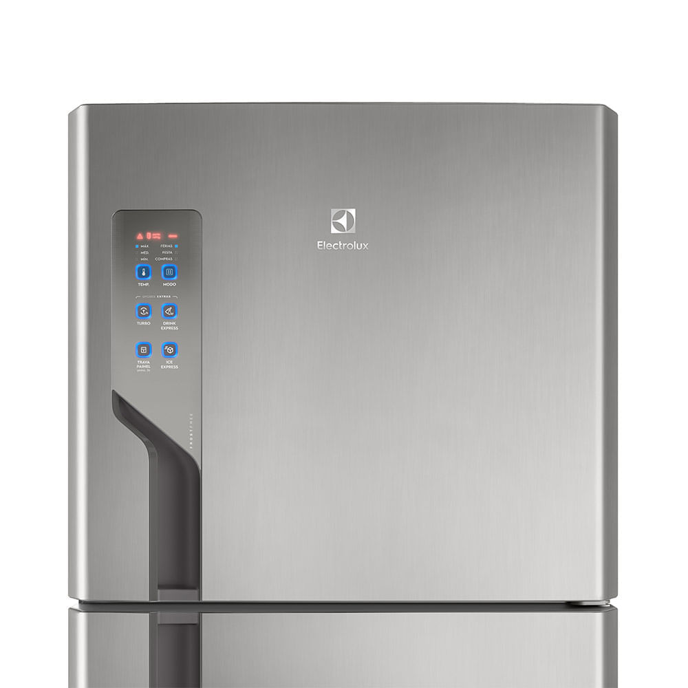 Refrigerador Electrolux Top Freezer 431 Litros Frost Free Platinum TF55S – 220 Volts 220 Volts