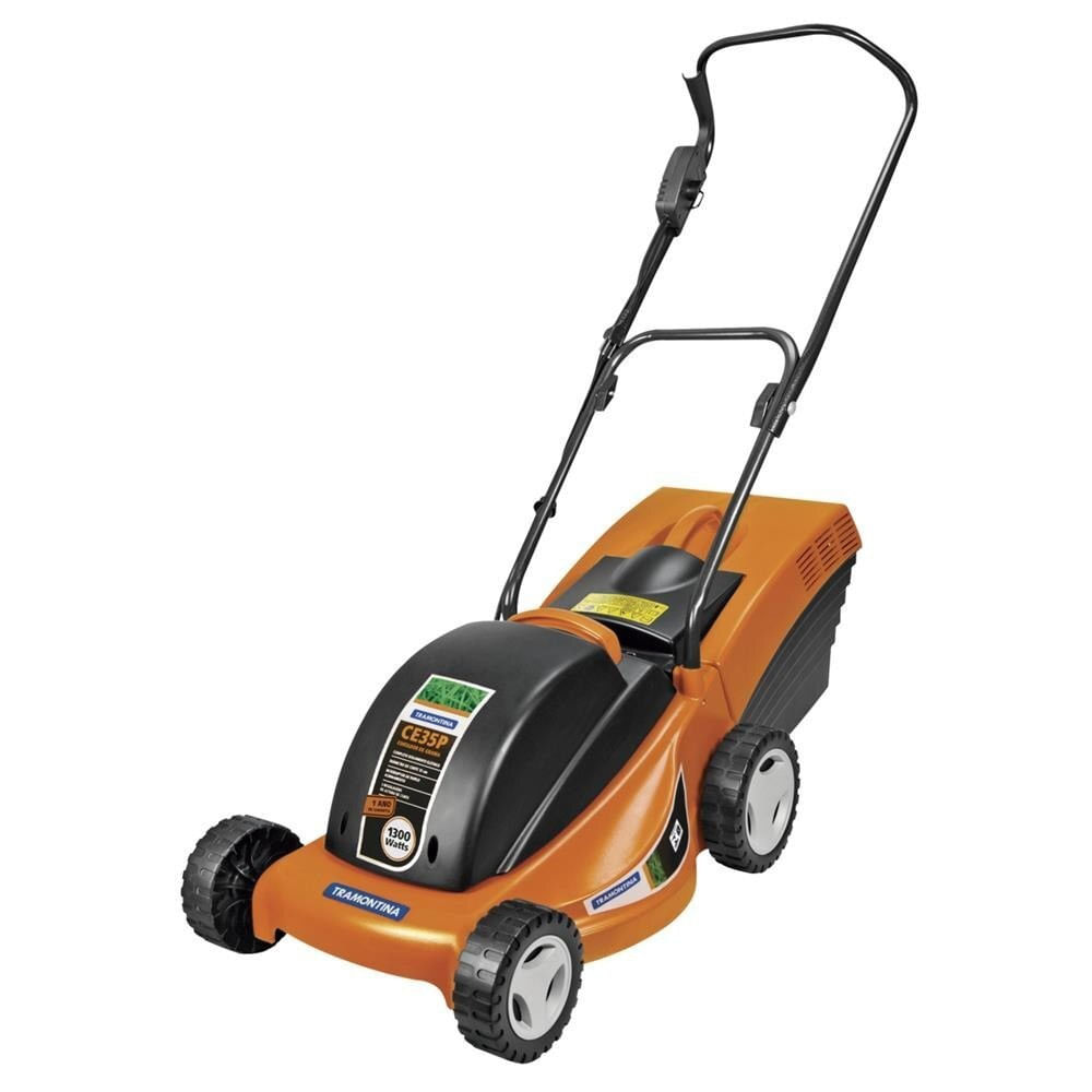 Cortador de Grama Elétrico Tramontina CE35P 1.300W Laranja e Preto / 110V