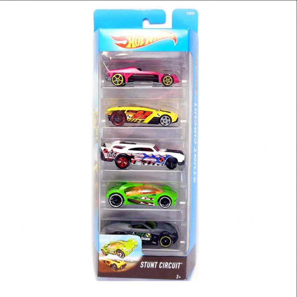 Conjunto Hot Wheels Stunt Circuit 5 Peças Mattel