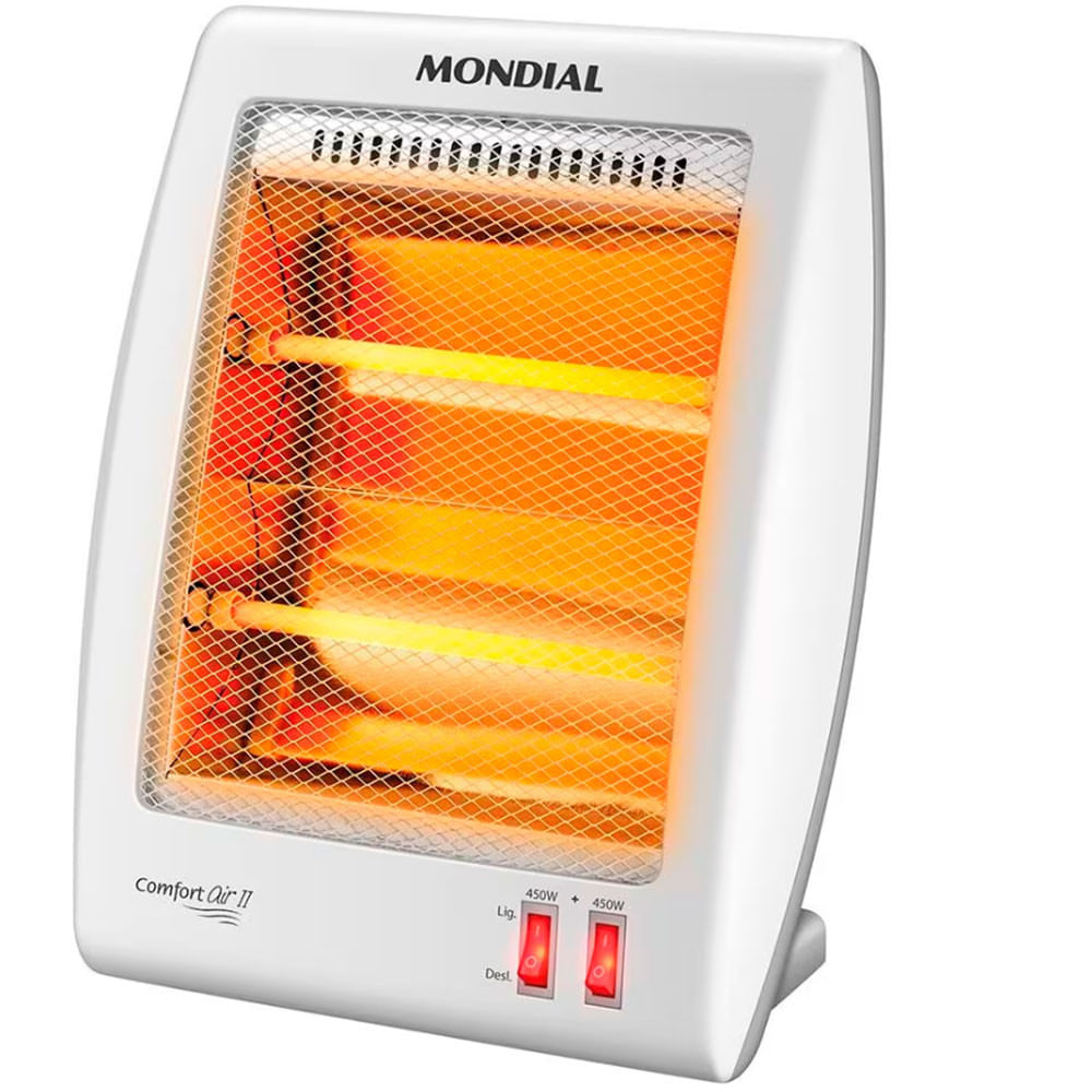 Aquecedor Halógeno Mondial Quartzo Comfort Air II A-15 900W