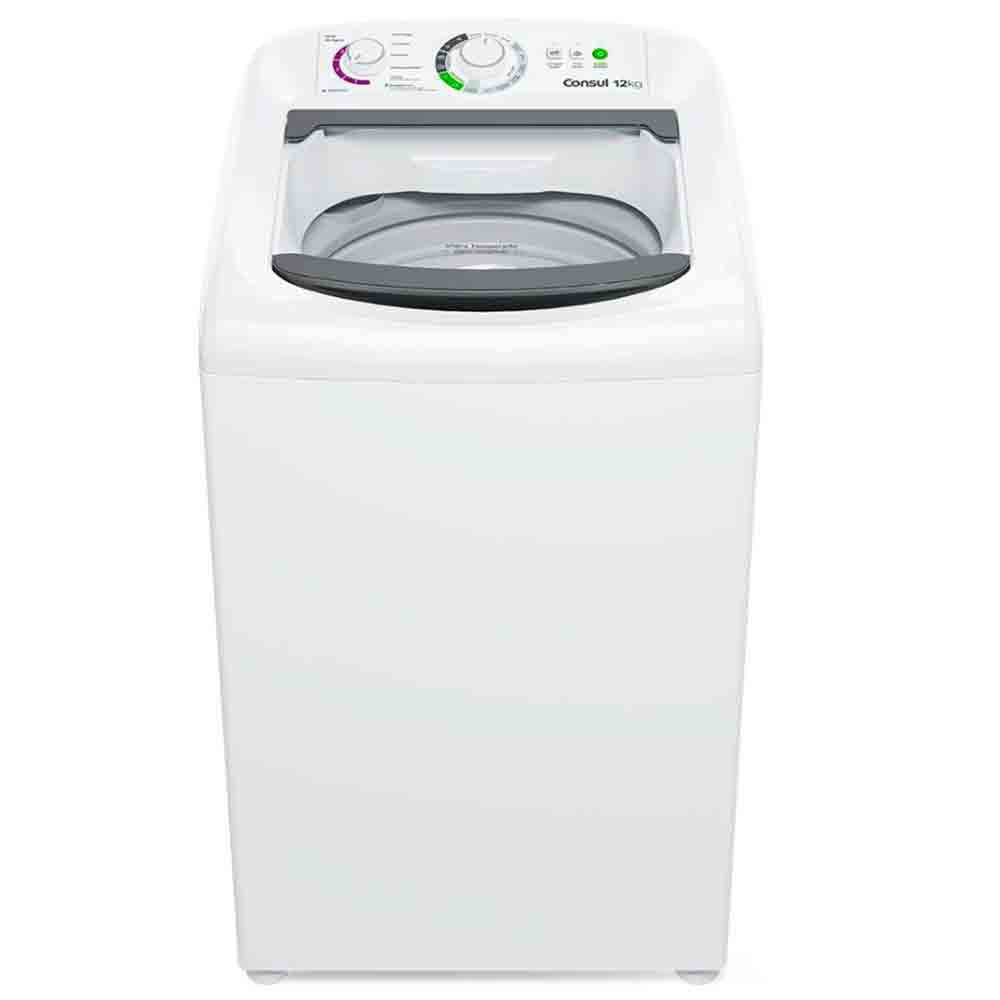 Lavadora de Roupas Consul 12kg CWH12BB com Dosagem Econômica e Ciclo Edredom Branco / 110V