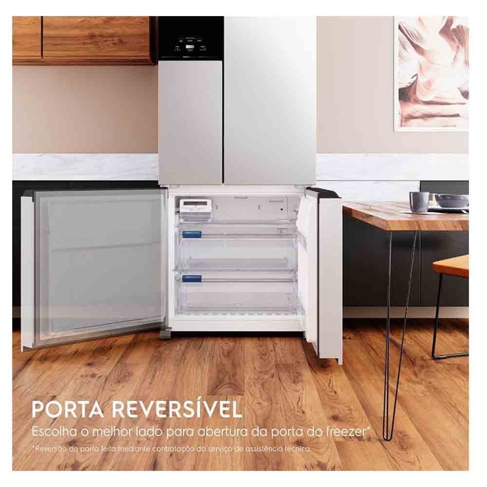 Geladeira Electrolux Multidoor Efficient IM8 Frost Free com Tecnologia Inverter e AutoSense 590 L Branco / 110V