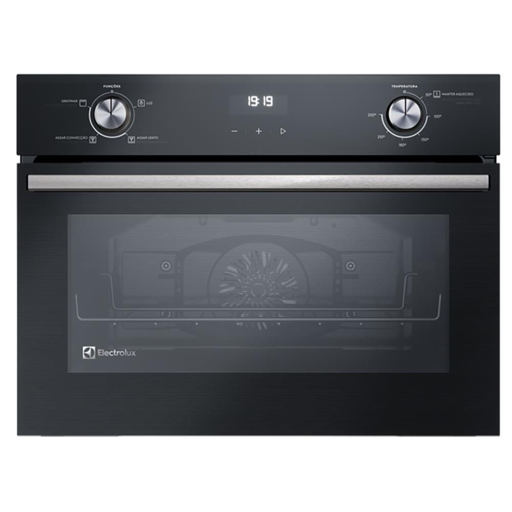 Forno de Embutir Elétrico Electrolux OE4EH Efficient com Perfectcook 360 - 50L Preto / 220V