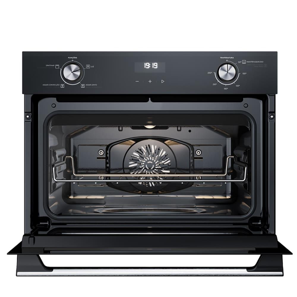 Forno de Embutir Elétrico Electrolux OE4EH Efficient com Perfectcook 360 - 50L Preto / 220V