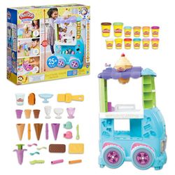 Conjunto Play-Doh Kitchen Creations Super Caminhão de Sorvete F1039 Hasbro