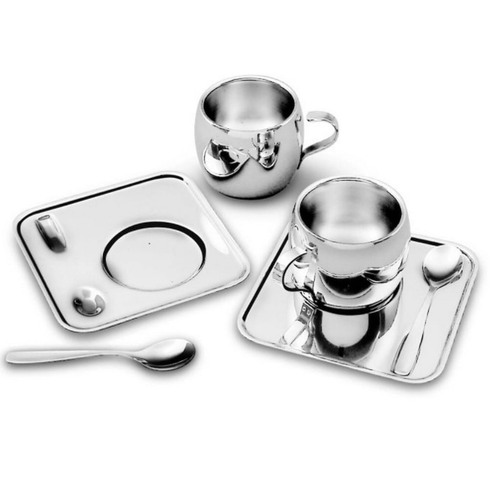 Conjunto para Cafezinho Tramontina Continental Inox - 6 Peças