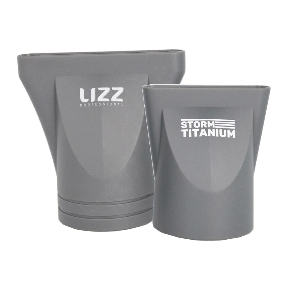 Secador de Cabelo Lizz Storm Titanium Cinza 127V 127V