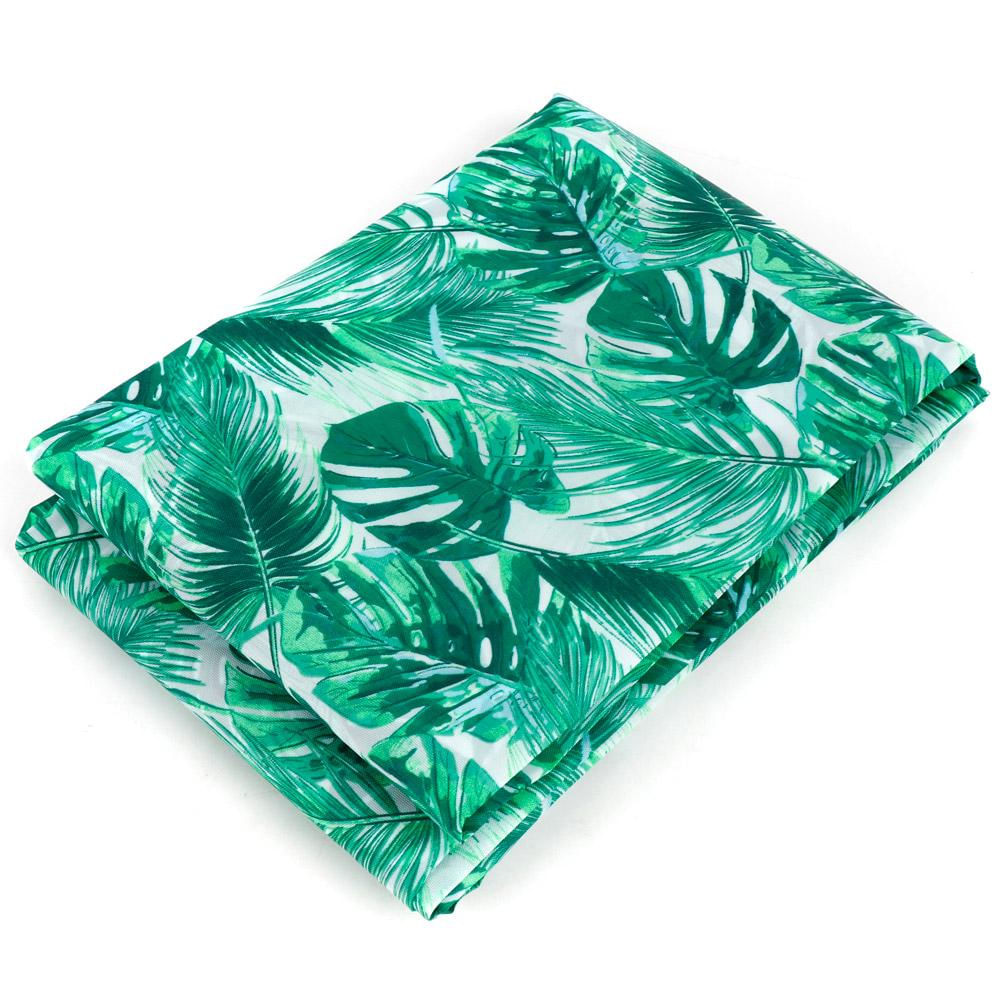 Cortina Box 160x200 Poliéster Selva Cazza Verde
