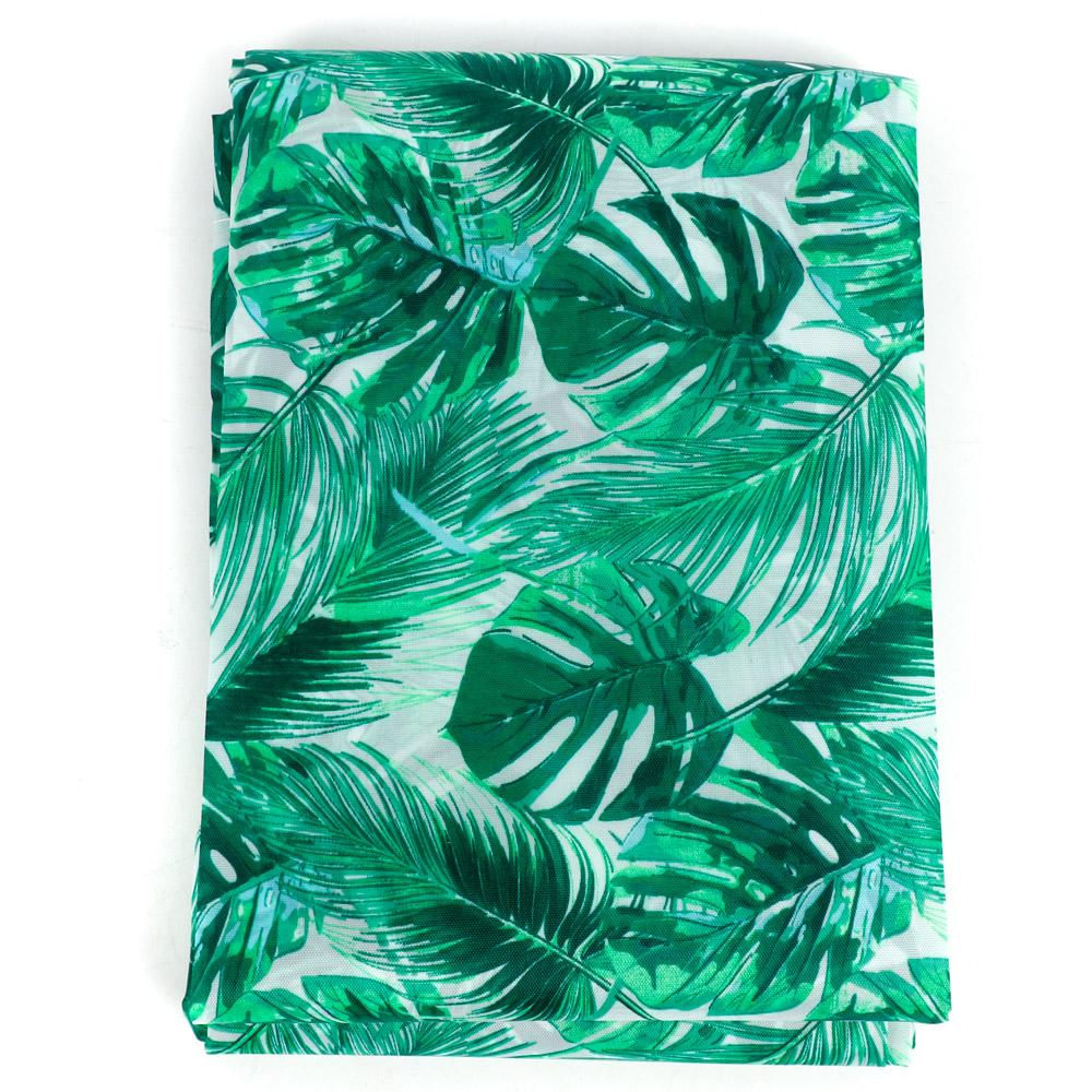 Cortina Box 160x200 Poliéster Selva Cazza Verde
