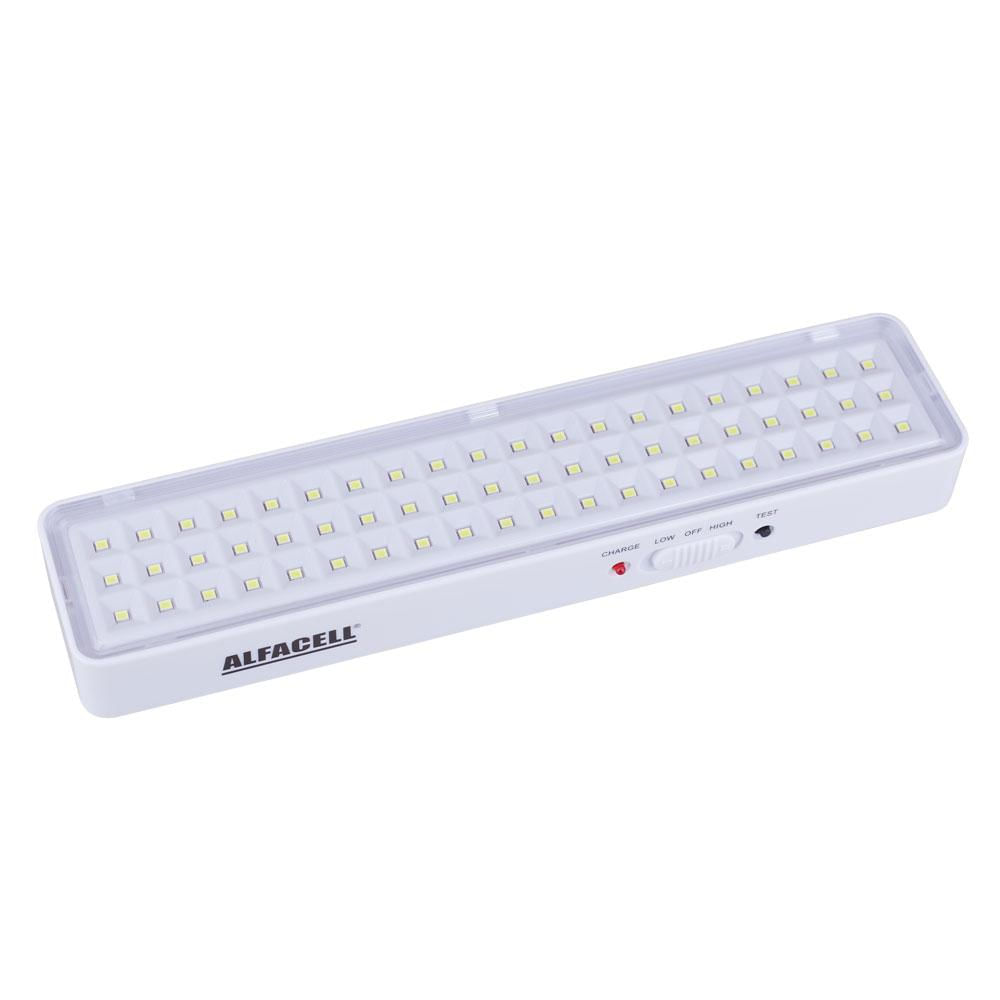 Luminária de Emergência 60 Leds Alfacell AL50082 Bivolt Bivolt