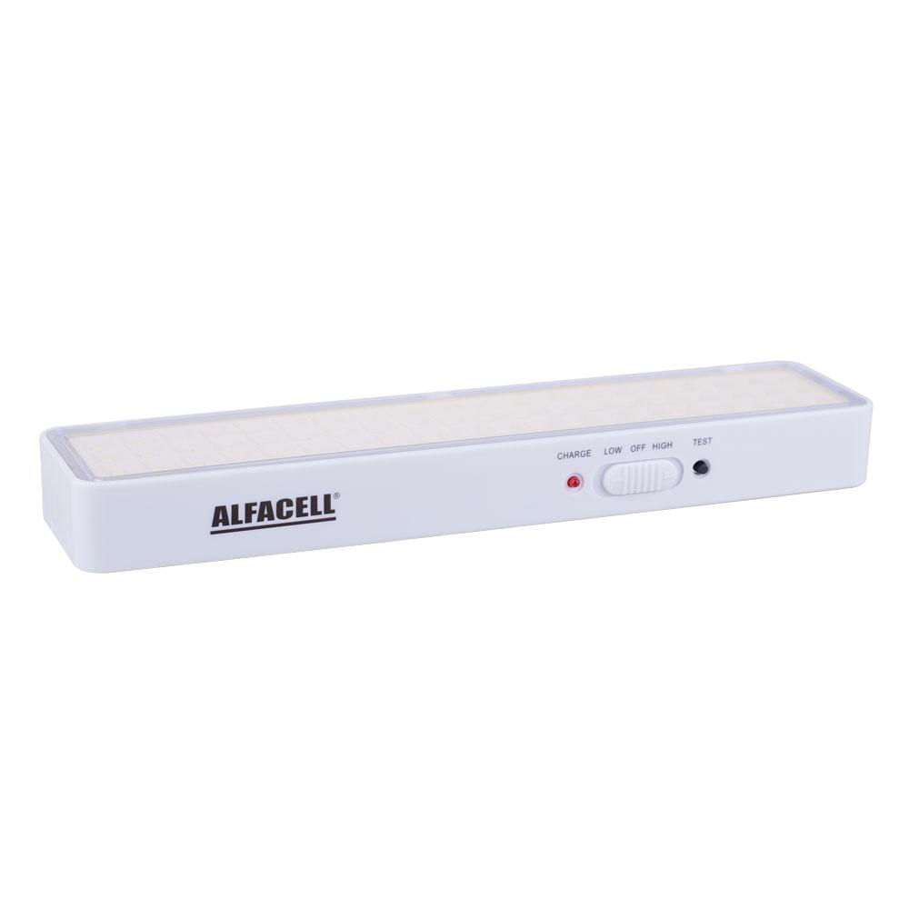 Luminária de Emergência 60 Leds Alfacell AL50082 Bivolt Bivolt
