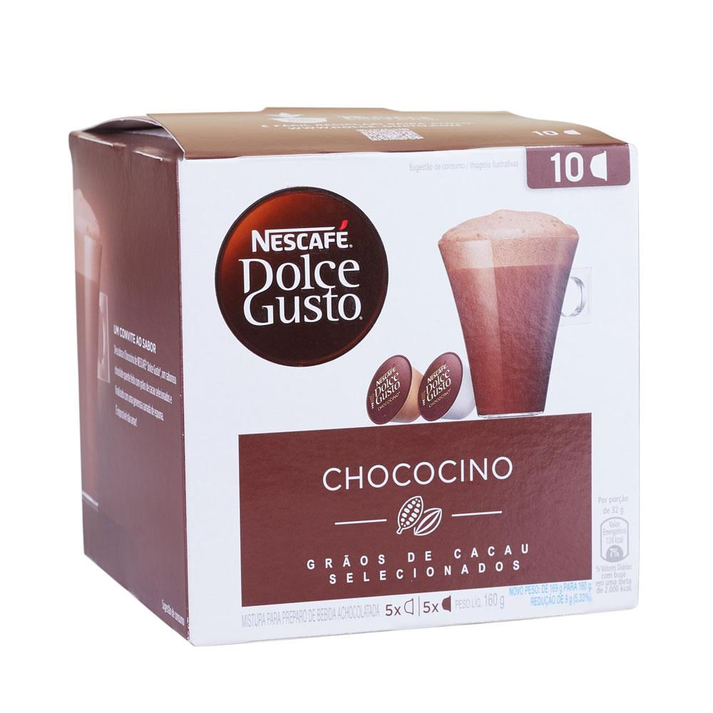 Cápsula Dolce Gusto com 10 Chococcino