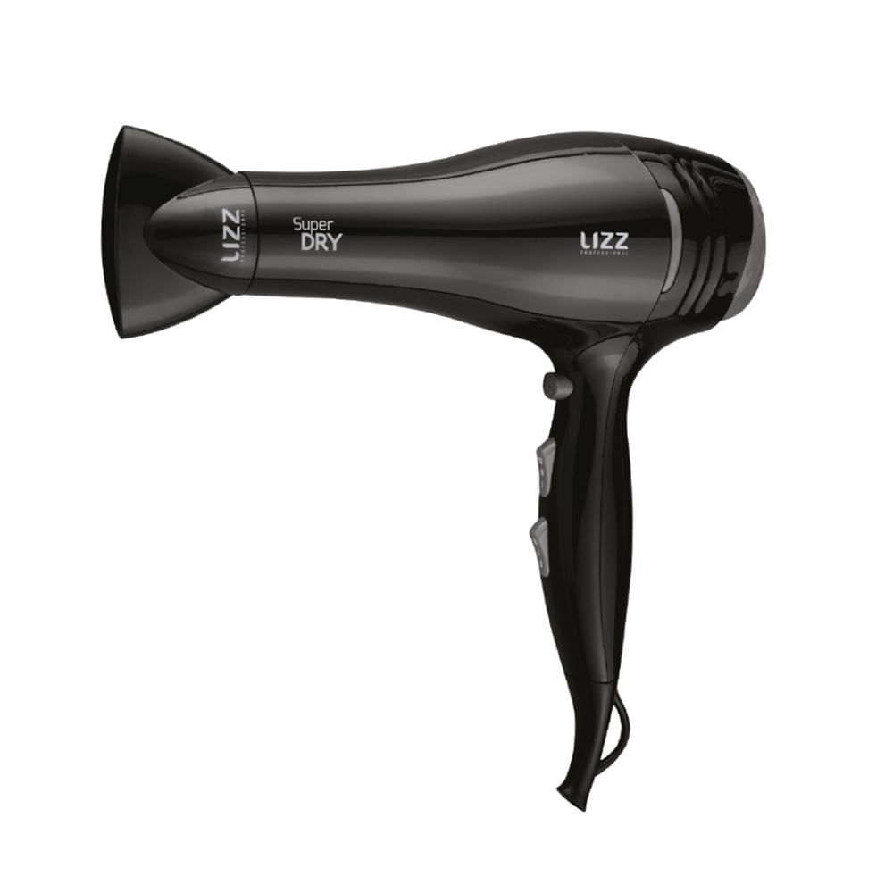 Secador de Cabelo Lizz Super Dry Preto 127V 127V