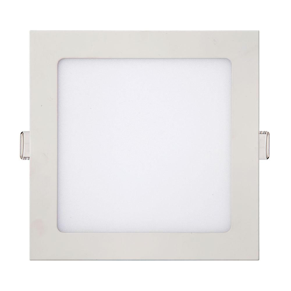 Painel de Led Embutir Quadrado 18W Kian Branco Bivolt