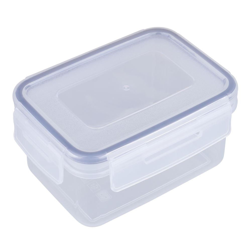 Pote Porta Mantimento Hermético 500ml Quadrado Casa do Chef Easy Fresh