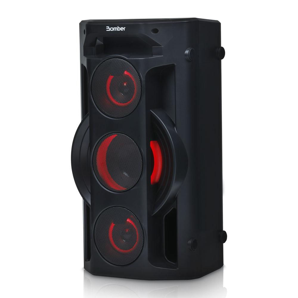 Caixa de Som Acústica Bluetooth 50W Bomber Play 770 Preta