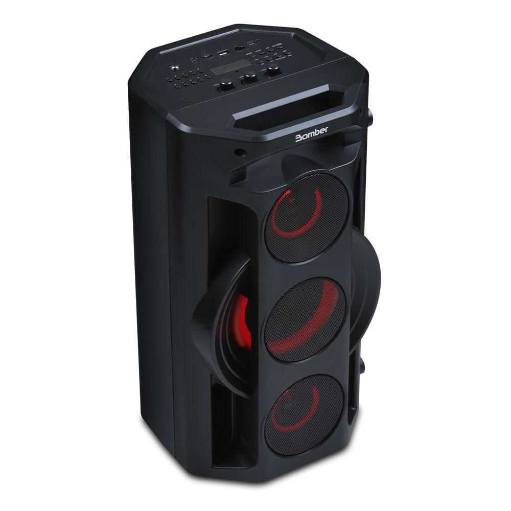 Caixa de Som Acústica Bluetooth 50W Bomber Play 770 Preta