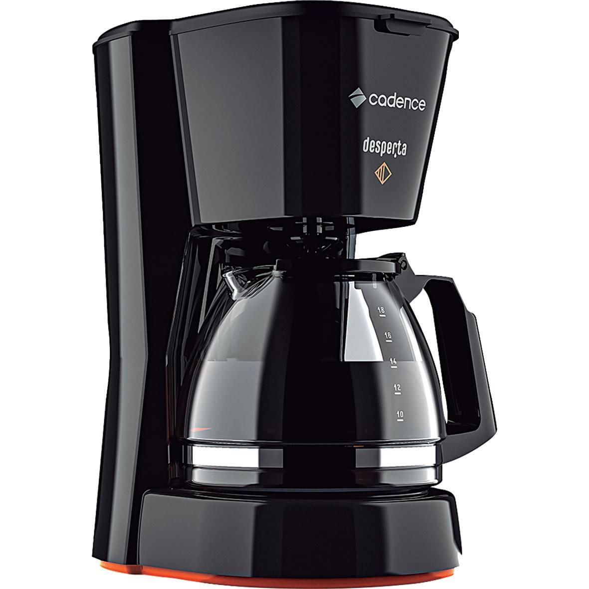 Cafeteira 18 Xícaras Cadence Desperta Contrast CAF338 Preta 127V 127V