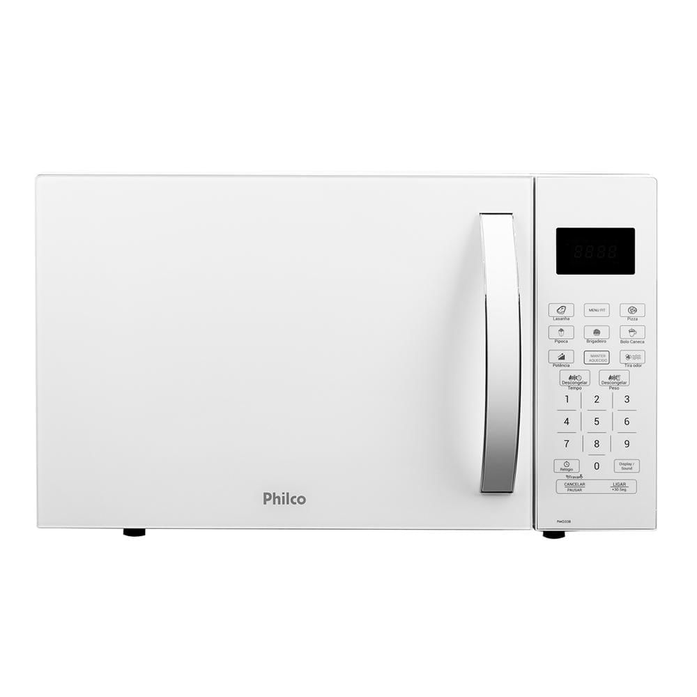 Forno Micro-Ondas 20 Litros Philco PMO23BB Branco 127V