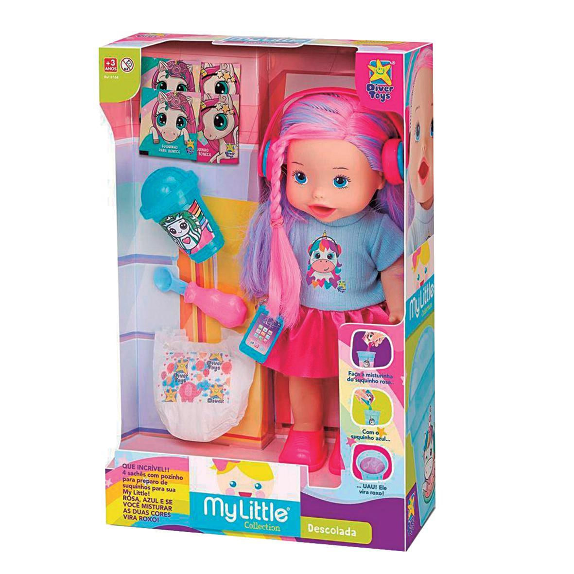 Boneca Descolada My little Divertoys 8168