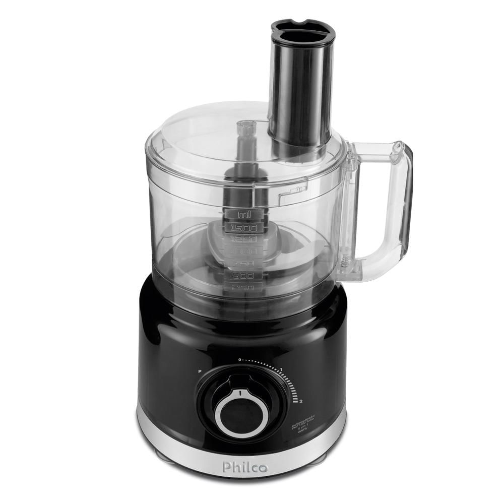 Multiprocessador com Liquificador e Espremedor Philco PMP1500P Turbo Preto 220V 220V