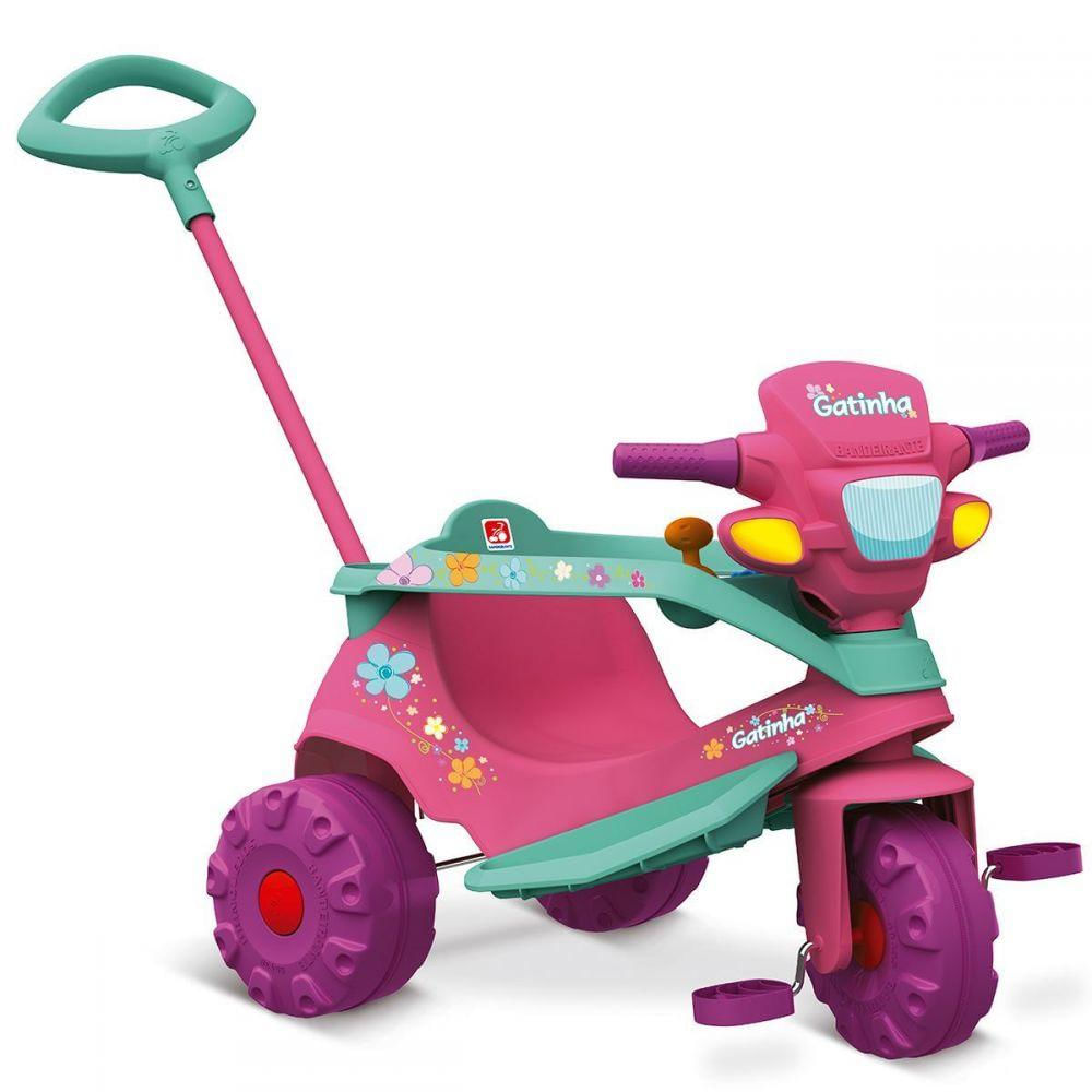 Triciclo Velobaby Passeio & Pedal 207 Bandeirante Rosa - Le biscuit