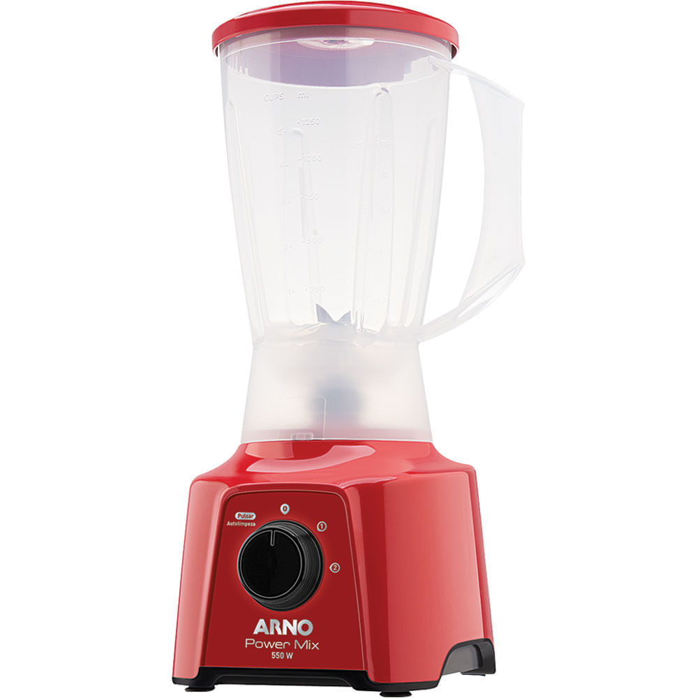 Liquidificador Arno Power Mix LQ11 550W 2L 2 Velocidades Vermelho 127V 127V