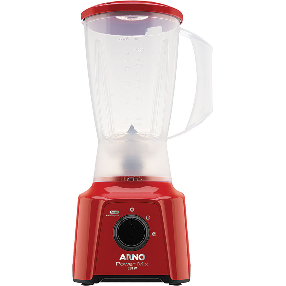 Liquidificador Arno Power Mix LQ11 550W 2L 2 Velocidades Vermelho 127V 127V