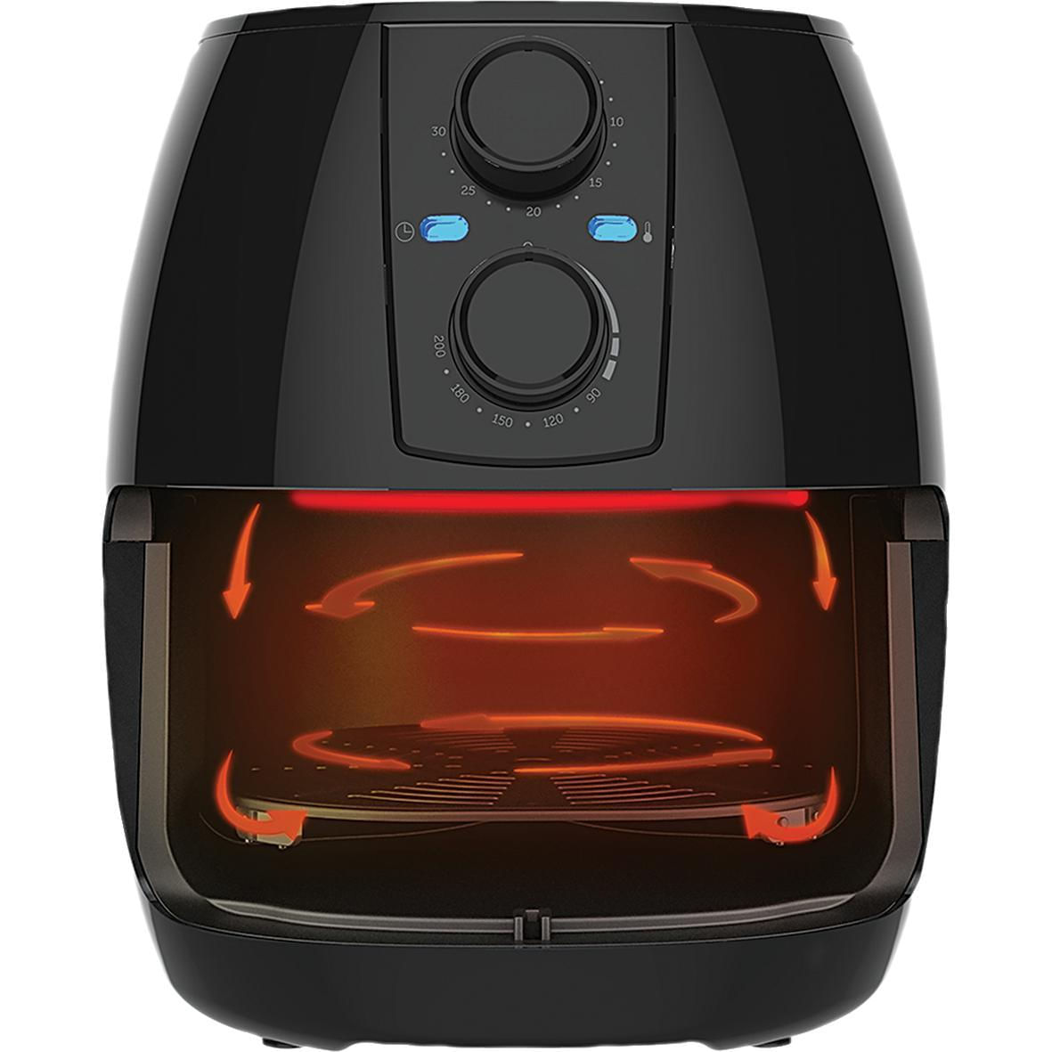 Fritadeira Air Fryer 3 Litros Cadence Pratic Fryer FRT515 Preta 127V 127V