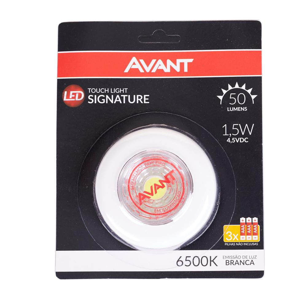 Luminária Led 3W Avant Touch Light Signature Branca Bivolt Bivolt