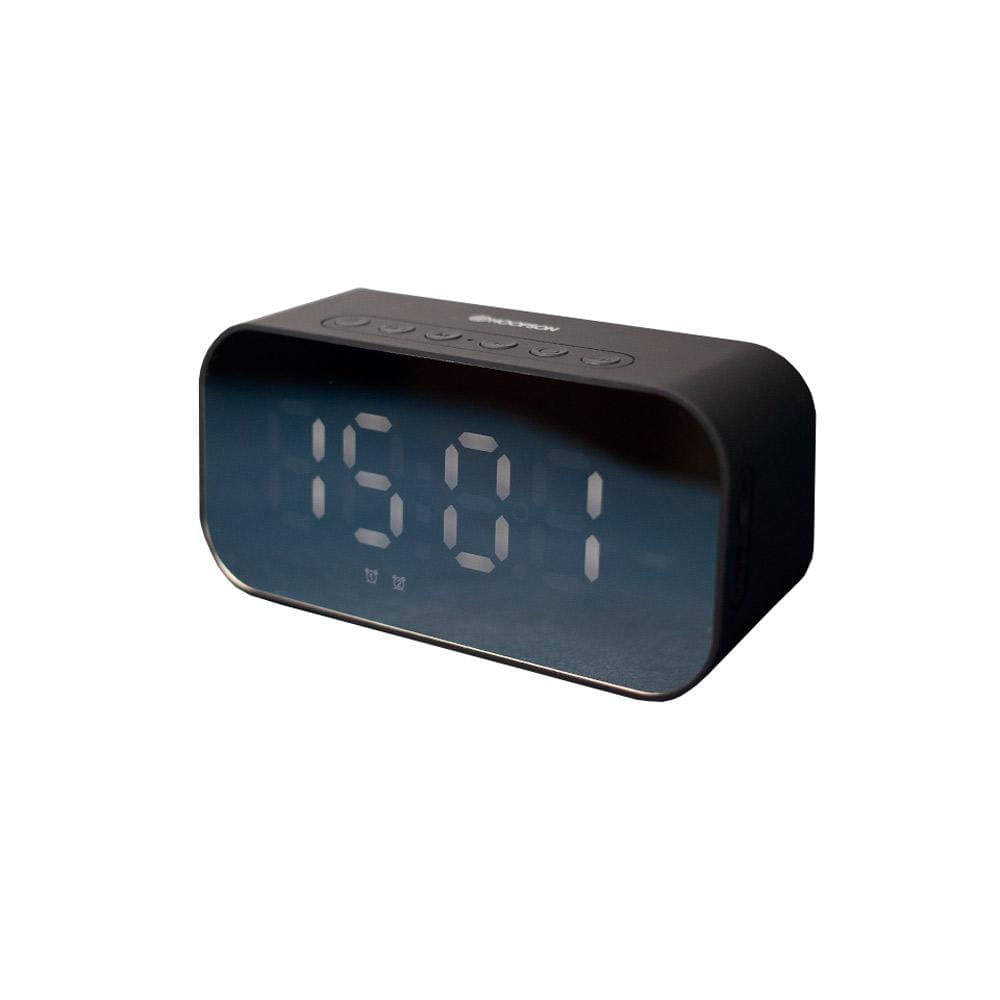 Caixa de Som Rádio Relógio Bluetooth 30WRMS Hoopson Clock 01