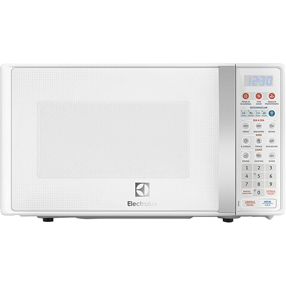 Micro-ondas 20 Litros Electrolux MTO30 com 10 Níveis de Potência Branco 127V 127V