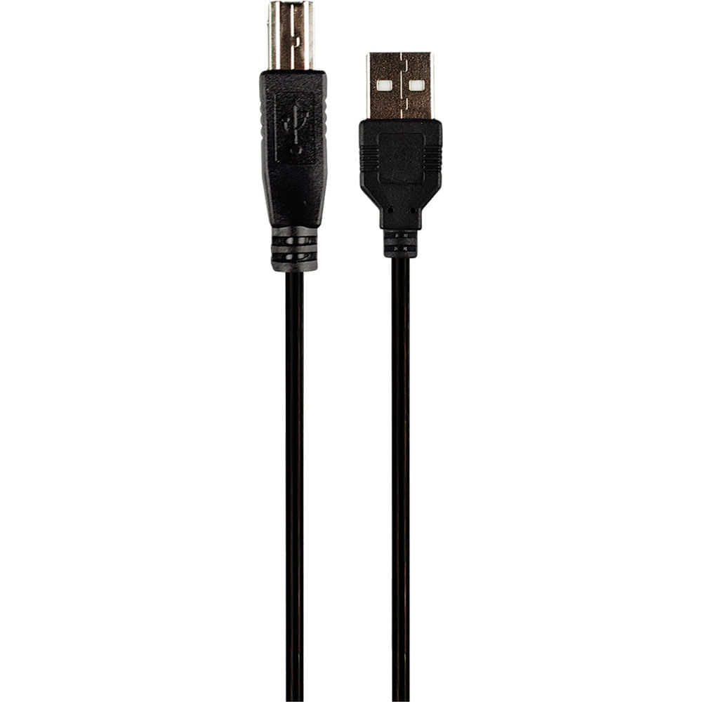 Cabo de Impressora 2m Hoopson IMP-001 Preto