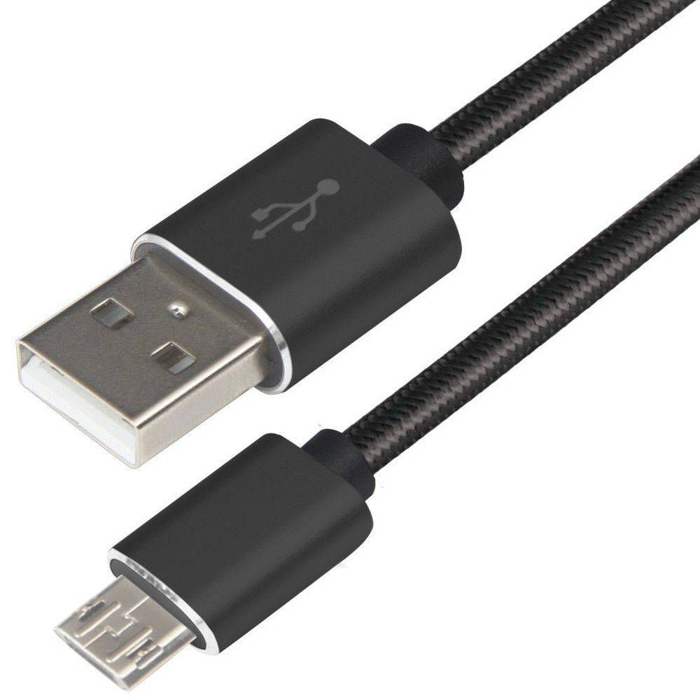 Cabo Micro USB 3m Easy Mobile Premium Preto